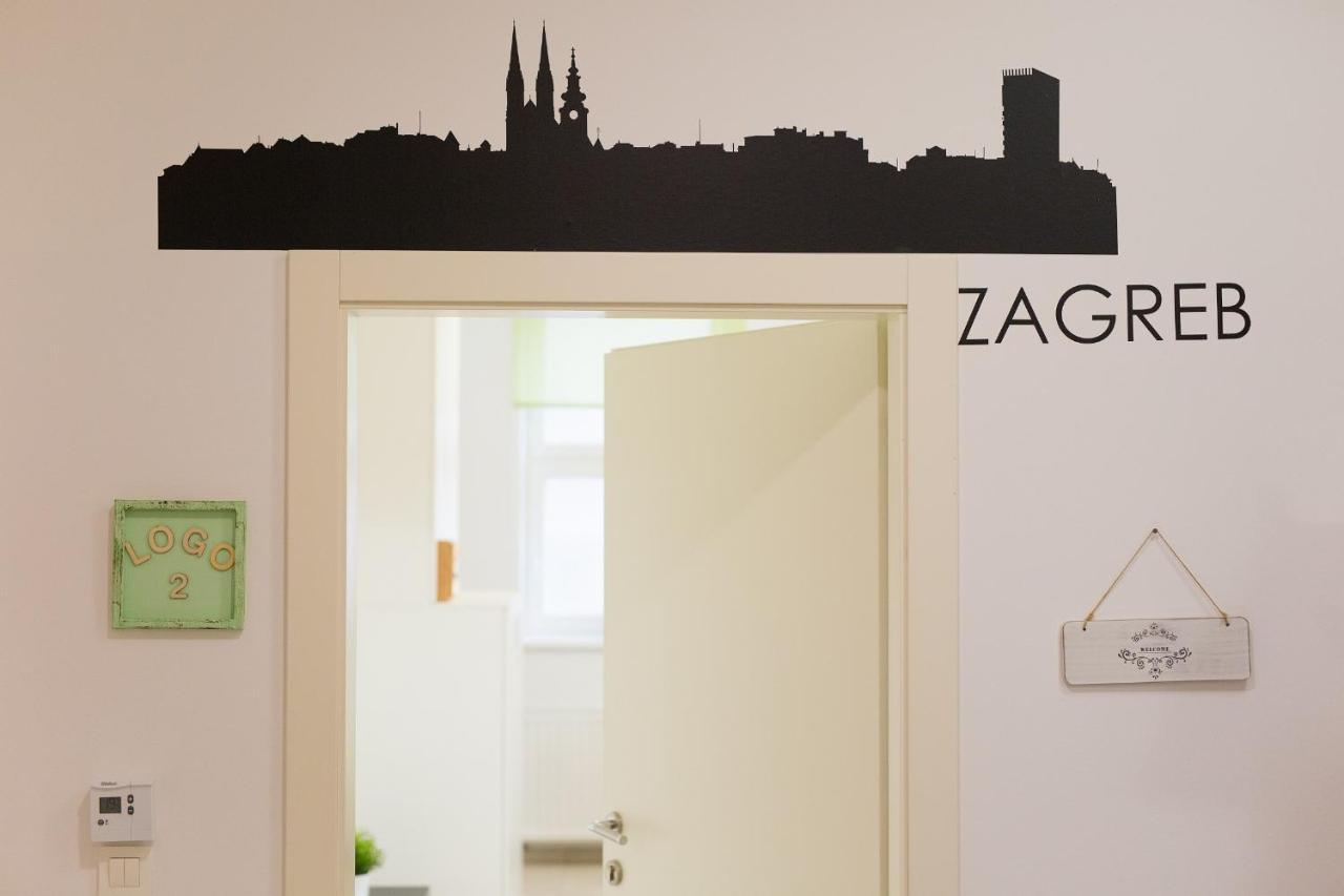 Logo Apartments 5 Min Walk To Main Square 萨格勒布 外观 照片